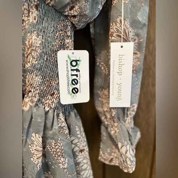 Bishop + Young xs Jade Floral Marmont Boho Dress. - Picture 4 of 4